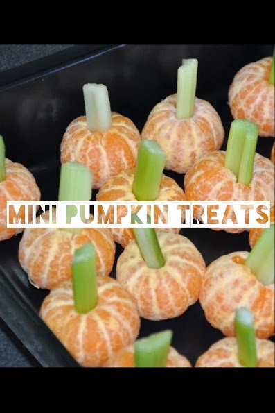 mini pumpkin treats